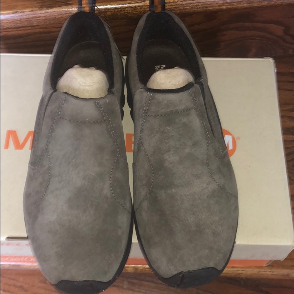 Mens Merrell Jungle Moc In Gunsmoke gray SZ 7!!